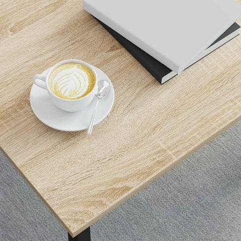 vidaXL Coffee Table Sonoma 60 x 50 x 36 cm Engineered Wood