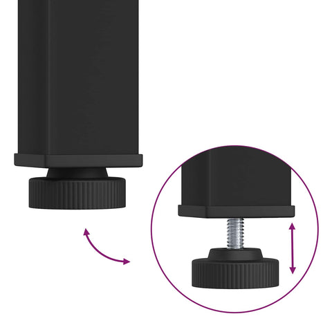 vidaXL Coffee Table Sonoma 60 x 50 x 36 cm Engineered Wood