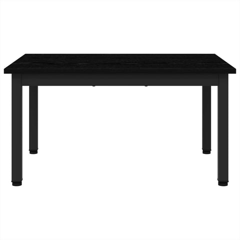 vidaXL Coffee Table Black Oak 70 x 50 x 36 cm Engineered Wood