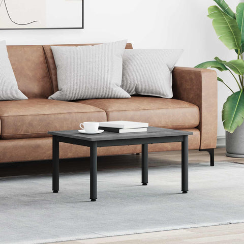 vidaXL Coffee Table Grey Sonoma 70 x 50 x 36 cm Engineered Wood