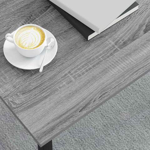 vidaXL Coffee Table Grey Sonoma 70 x 50 x 36 cm Engineered Wood