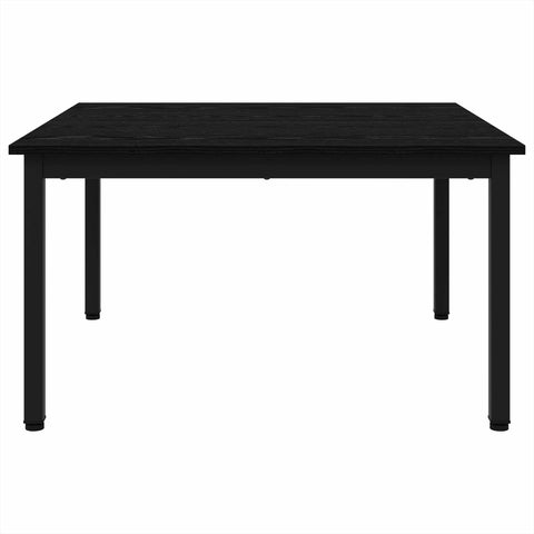 vidaXL Coffee Table Black Oak 80 x 80 x 45 cm Engineered Wood
