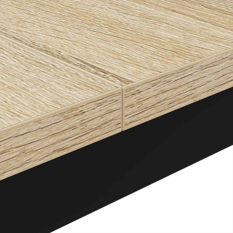 vidaXL Coffee Table Sonoma 80 x 80 x 45 cm Engineered Wood