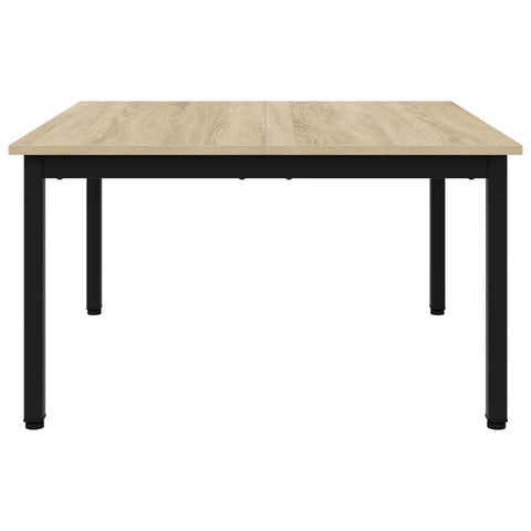 vidaXL Coffee Table Sonoma 80 x 80 x 45 cm Engineered Wood