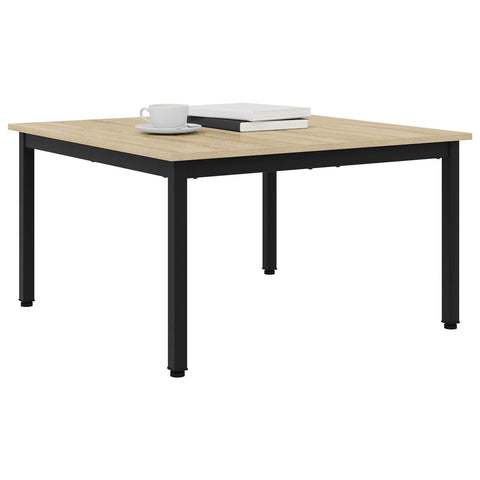 vidaXL Coffee Table Sonoma 80 x 80 x 45 cm Engineered Wood
