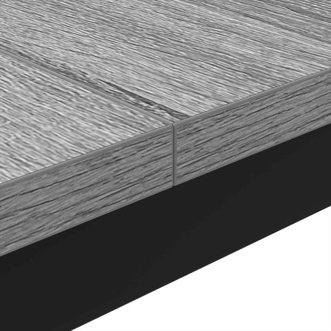 vidaXL Coffee Table Grey Sonoma 80 x 80 x 45 cm Engineered Wood