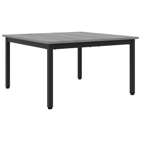 vidaXL Coffee Table Grey Sonoma 80 x 80 x 45 cm Engineered Wood