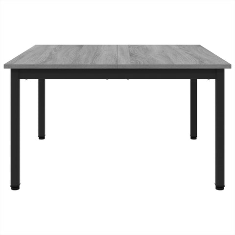 vidaXL Coffee Table Grey Sonoma 80 x 80 x 45 cm Engineered Wood