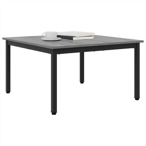 vidaXL Coffee Table Grey Sonoma 80 x 80 x 45 cm Engineered Wood