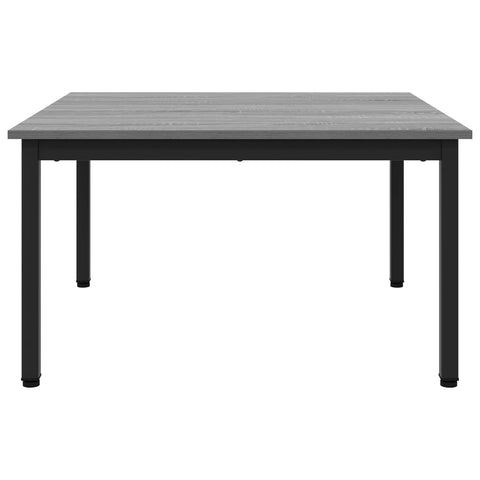 vidaXL Coffee Table Grey Sonoma 80 x 80 x 45 cm Engineered Wood