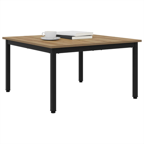 vidaXL Coffee Table Artisian Oak 80 x 80 x 45 cm Engineered Wood