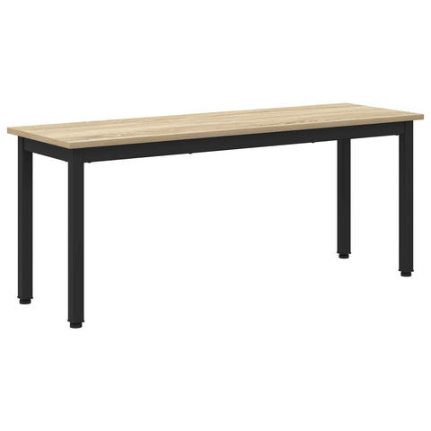 vidaXL Bench Sonoma 110 x 35 x 45 cm Engineered Wood