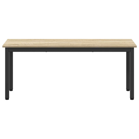 vidaXL Bench Sonoma 110 x 35 x 45 cm Engineered Wood