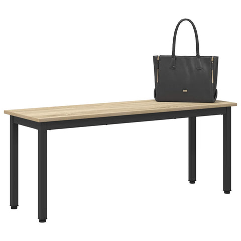 vidaXL Bench Sonoma 110 x 35 x 45 cm Engineered Wood