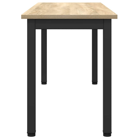 vidaXL Bench Sonoma 110 x 35 x 45 cm Engineered Wood