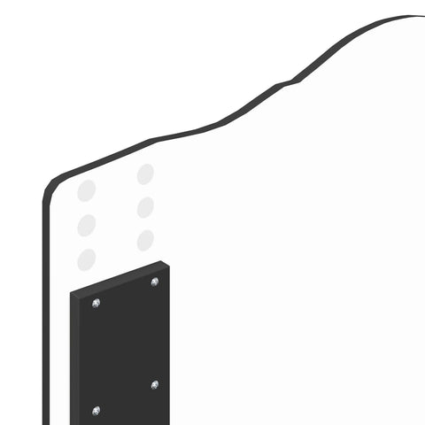 vidaXL Bed Frame with Drawer Black 75 x 190 cm Engineered Wood