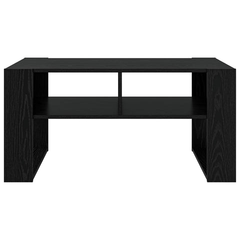 vidaXL Coffee Table Black Oak 92 x 53 x 45 cm Engineered Wood