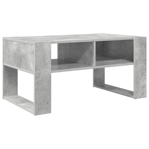 vidaXL Coffee Table Concrete Grey 92 x 53 x 45 cm Engineered Wood