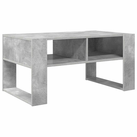 vidaXL Coffee Table Concrete Grey 92 x 53 x 45 cm Engineered Wood