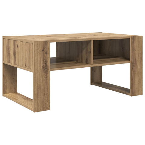 vidaXL Coffee Table Artisan Oak 92 x 53 x 45 cm Engineered Wood