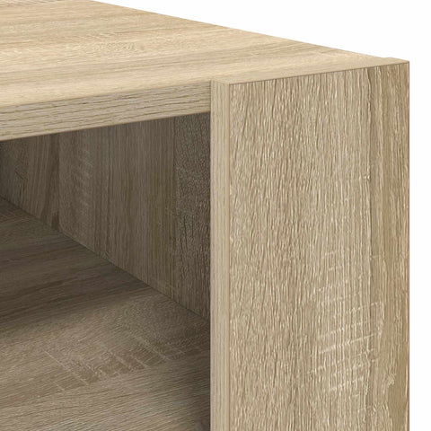 vidaXL Coffee Table Sonoma Oak 66 x 53 x 45 cm Engineered Wood