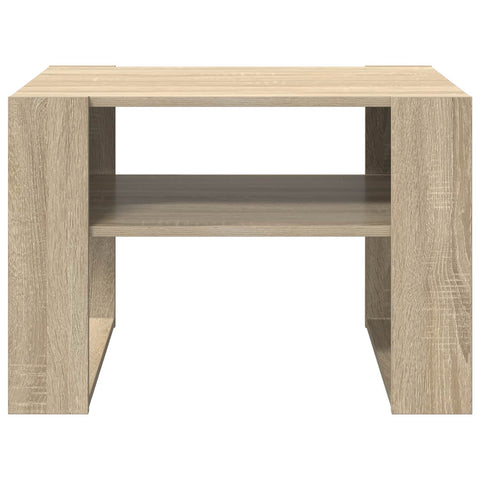vidaXL Coffee Table Sonoma Oak 66 x 53 x 45 cm Engineered Wood