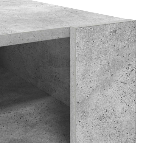 vidaXL Coffee Table Concrete Grey 66 x 53 x 45 cm Engineered Wood