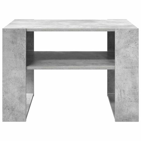 vidaXL Coffee Table Concrete Grey 66 x 53 x 45 cm Engineered Wood