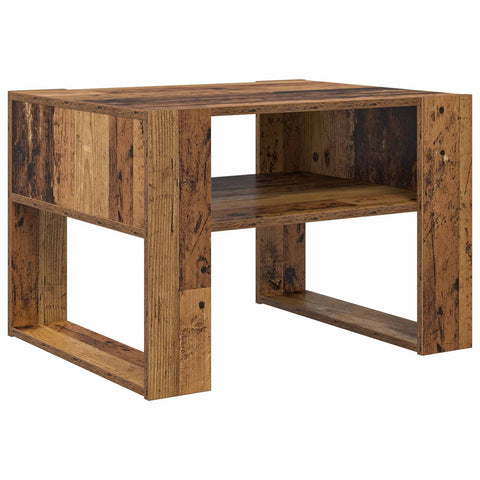 vidaXL Coffee Table Old Wood 66 x 53 x 45 cm Engineered Wood