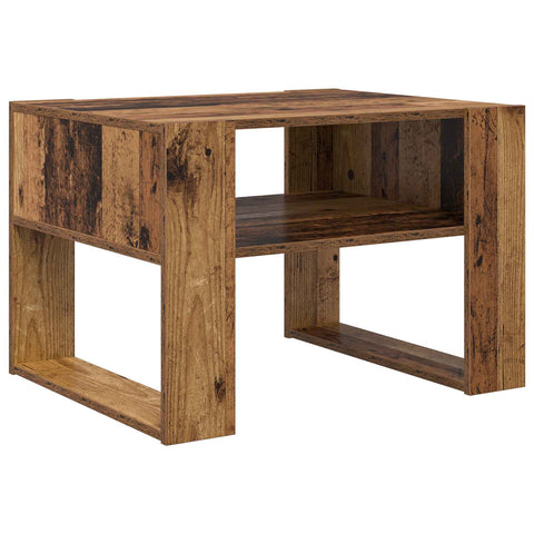vidaXL Coffee Table Old Wood 66 x 53 x 45 cm Engineered Wood