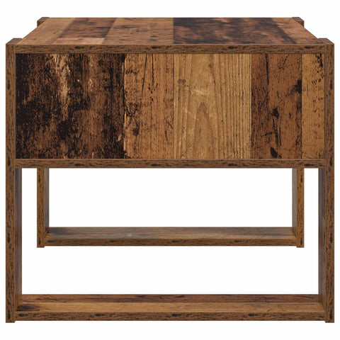 vidaXL Coffee Table Old Wood 66 x 53 x 45 cm Engineered Wood