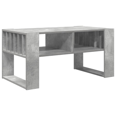 vidaXL Coffee Table Concrete Grey 92 x 49.5 x 45 cm Engineered Wood