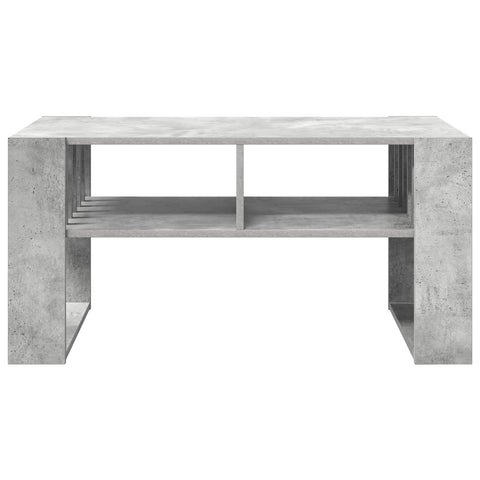vidaXL Coffee Table Concrete Grey 92 x 49.5 x 45 cm Engineered Wood