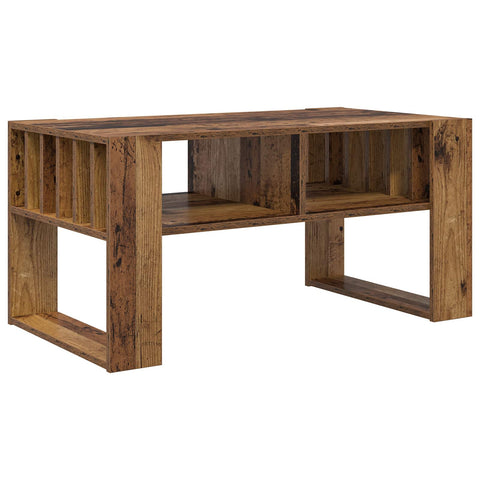 vidaXL Coffee Table Old Wood 92 x 49.5 x 45 cm Engineered Wood