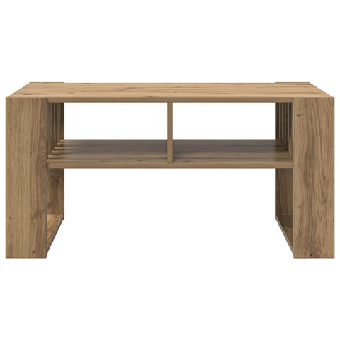 vidaXL Coffee Table Artisan Oak 92 x 49.5 x 45 cm Engineered Wood