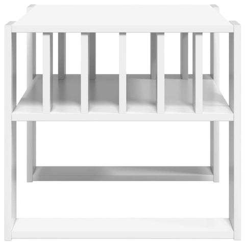 vidaXL Coffee Table White 66 x 49.5 x 45 cm Engineered Wood