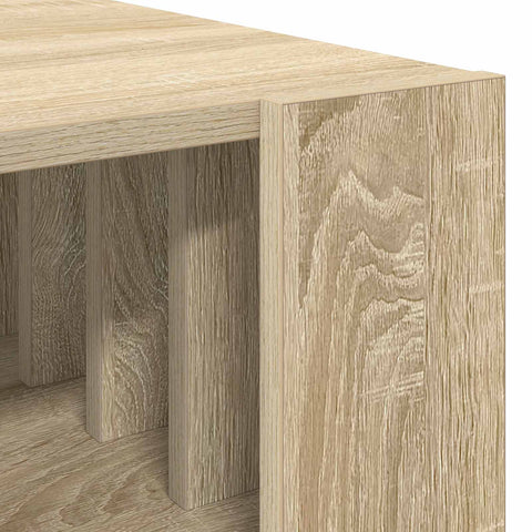 vidaXL Coffee Table Sonoma Oak 66 x 49.5 x 45 cm Engineered Wood