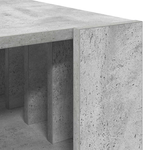 vidaXL Coffee Table Concrete Grey 66 x 49.5 x 45 cm Engineered Wood