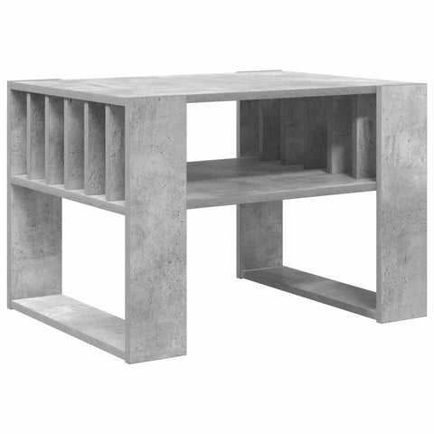 vidaXL Coffee Table Concrete Grey 66 x 49.5 x 45 cm Engineered Wood
