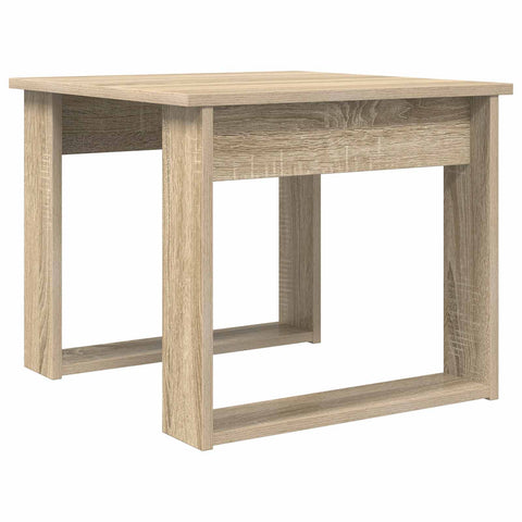 vidaXL Coffee Table Set 2 pcs Sonoma Oak Engineered Wood