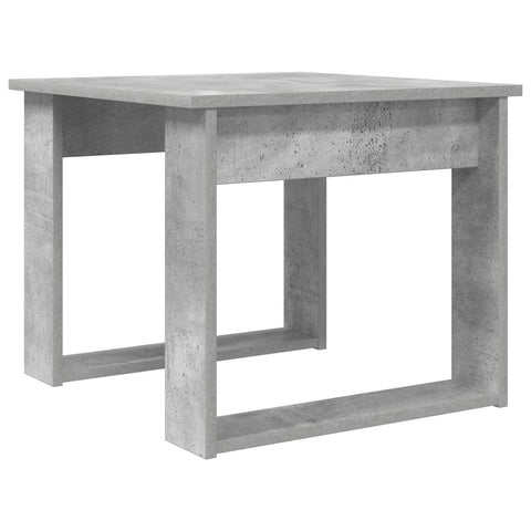vidaXL Coffee Table Set 2 pcs Concrete Grey Engineered Wood