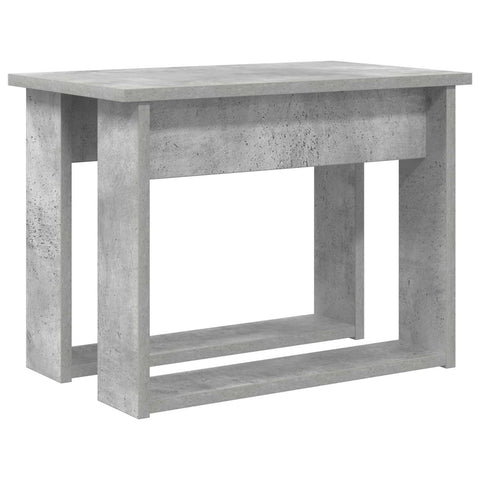 vidaXL Coffee Table Set 2 pcs Concrete Grey Engineered Wood