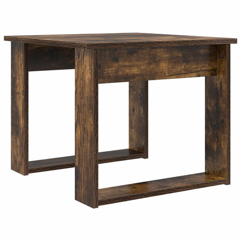 vidaXL Coffee Table Set 2 pcs Smoked Oak Engineered Wood