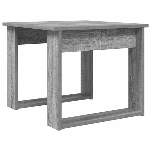 vidaXL Coffee Table Set 2 pcs Grey Sonoma Engineered Wood