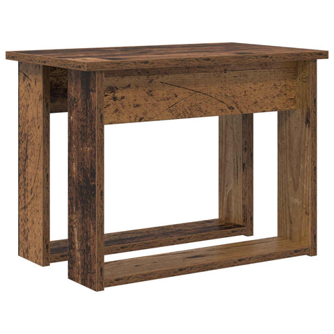 vidaXL Coffee Table Set 2 pcs Old Wood Engineered Wood