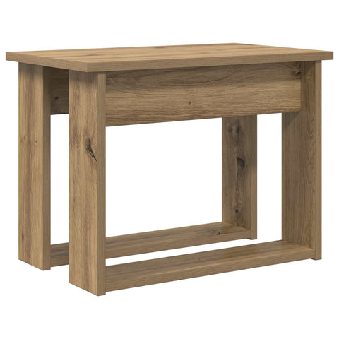 vidaXL Coffee Table Set 2 pcs Artisan Oak Engineered Wood