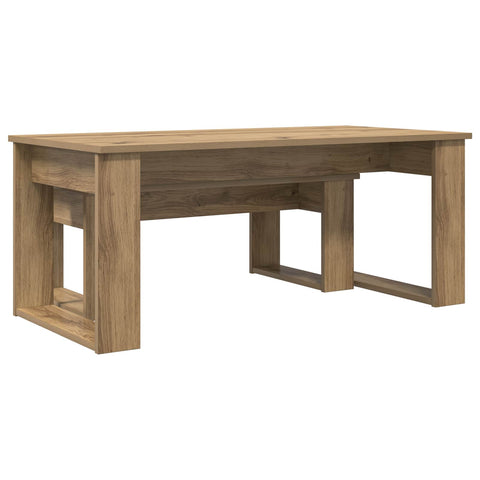 vidaXL Coffee Table Set 2 pcs Artisan Oak Engineered Wood