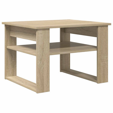 vidaXL Coffee Table Sonoma Oak 64 x 54 x 44 cm Engineered Wood