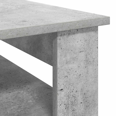 vidaXL Coffee Table Concrete Grey 64 x 54 x 44 cm Engineered Wood
