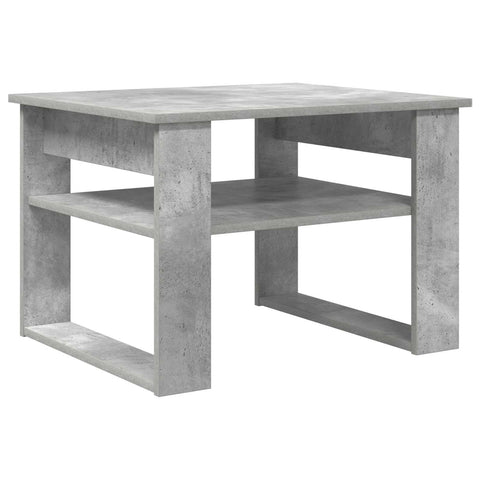 vidaXL Coffee Table Concrete Grey 64 x 54 x 44 cm Engineered Wood